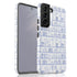 Custom Initials Toile Bookshelf Floral Galaxy Case